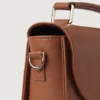 The Sandra | Vintage Brown Leather Saddle Bag - Image 4