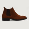 Clarkson Chelsea | Suede-Brown Leather Boots - Image 2