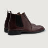 Clarkson Chelsea | Maroon Leather Boots - Image 3