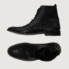 Duster Brogues | Black Leather Derby Boots - Image 6