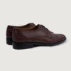 Dirk Brogues Derby | Maroon Leather Shoes - Image 4
