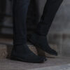 Clarkson Chelsea | Suede-Black Leather Boots - Image 7