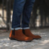 Clarkson Chelsea | Suede-Brown Leather Boots - Image 7