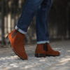 Clarkson Chelsea | Suede-Brown Leather Boots - Image 8