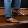 Professor Oxford | Tan Brown Leather Shoes - Image 7