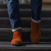 Clarkson Chelsea | Suede-Brown Leather Boots - Image 10